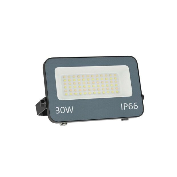  LED floodlight 30W met CCT switch | IP65 | met kabel