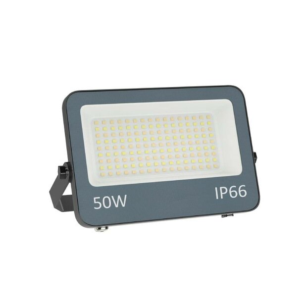 LED floodlight 50W met CCT switch | IP65 | met kabel