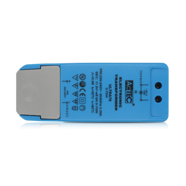 LED-Treiber 12V AC | 0&ndash;70W | IP22 | Dimmbar