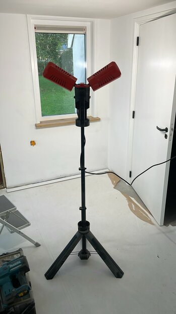 LED Werklamp op Statief | 2&times;50W | Instelbare Lichtkleur