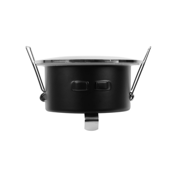 Inbouwspot armatuur waterdicht IP65 | &Oslash;50mm spots | &Oslash;70mm zaagmaat | Zilver