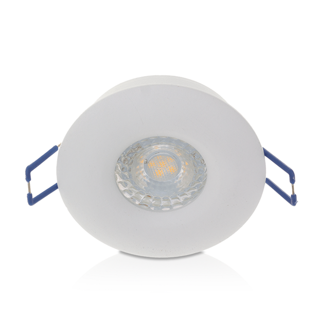 GU10 inbouwspot wit aluminium | Voor 50mm LED spots | IP44