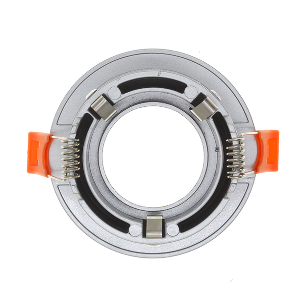 GU10 inbouwspot aluminium | Voor 50mm LED spots | IP44