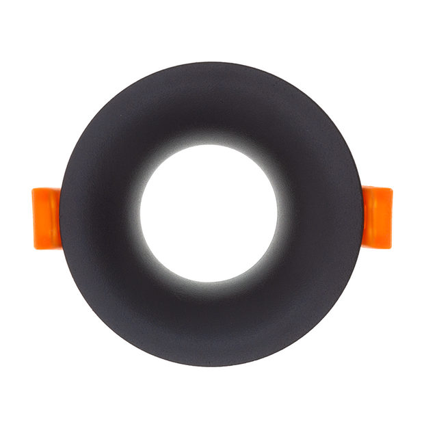 GU10 inbouwspot mat zwart | Voor 50mm LED spots