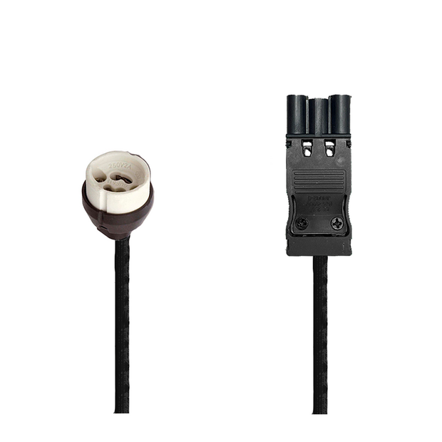 GU10 fitting met 3-SWP connector | Kabel 25cm