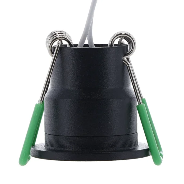 LED Mini-Spot 3W Schwarz | 2700K Warmwei&szlig; | 240lm 36&deg; &Oslash;28mm IP65