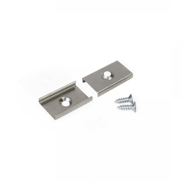 Bevestigingsclip tbv opbouwprofiel vlak tot 10mm | 20 stuks
