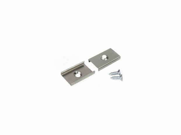 Bevestigingsclip tbv opbouwprofiel vlak tot 10mm | 20 stuks