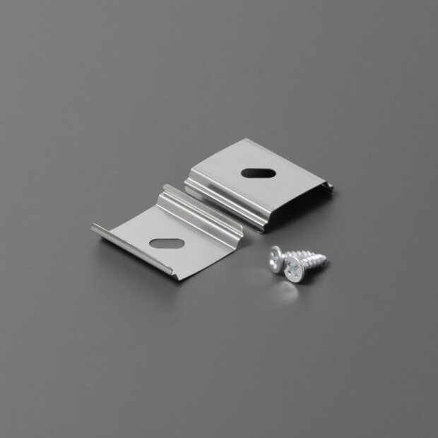 Bevestigingsclip tbv opbouwprofiel rond tot 12mm | 20 stuks