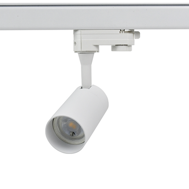 3-fase railarmatuur | GU10 fitting | Strak | Wit