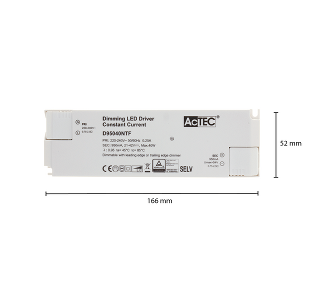 Led driver | Dimbaar | 21-42V (DC) | 20-40W