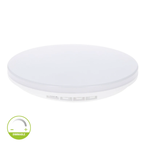 Led plafonni&egrave;re Nomos Pro | &Oslash;420 | 20-28-35W | CCT-switch | IP54 | Dimbaar