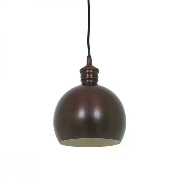 Nostaluce Isar Medium Pendelleuchte | bronze | &Oslash;15 cm