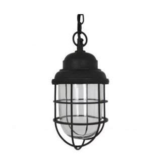 Pendelleuchte Cornwall | schwarz | 25 cm