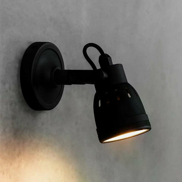 Indigo Aufbaustrahler | schwarz | GU10