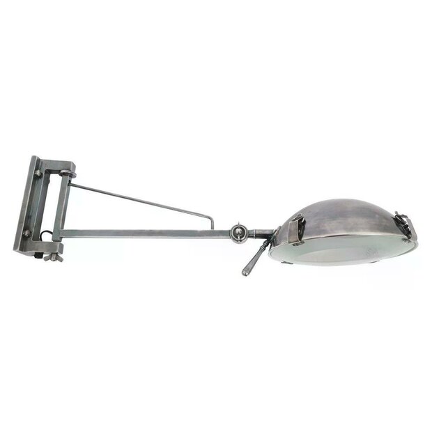 Wandlampe Gisborne | Silber | E27