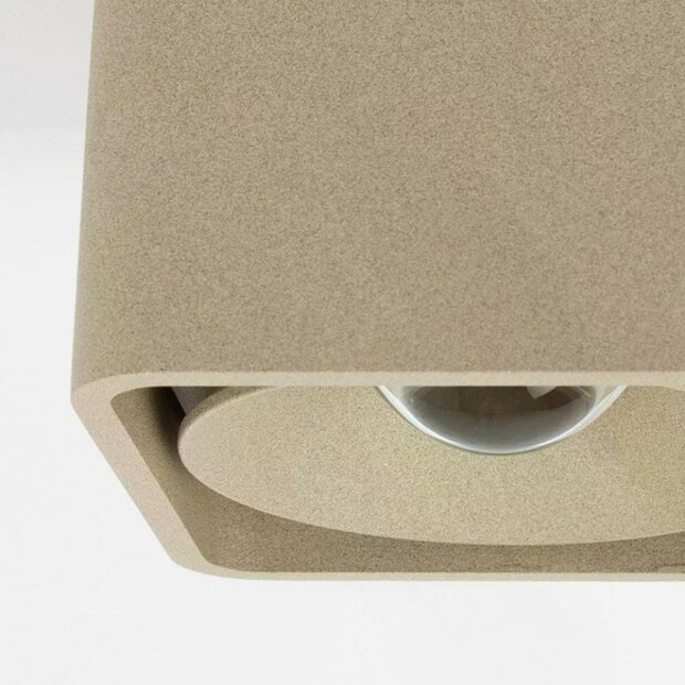 Lars Aufbauspot | champagner | 9 cm