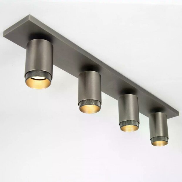 Scott 4 Surface-mounted Spotlight | gun metal | GU10