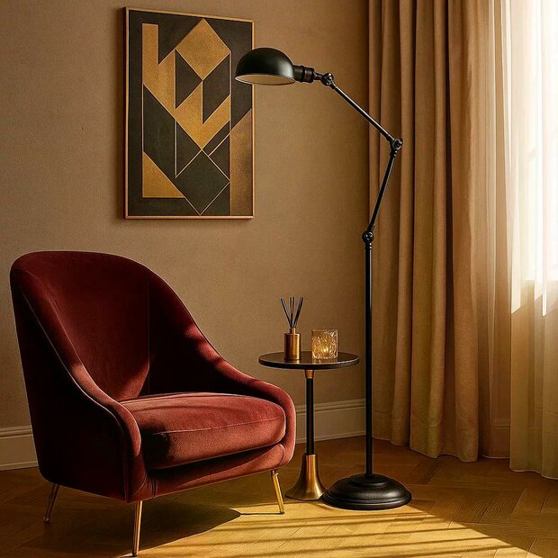 Pendelleuchte Nova | antik schwarz | E27