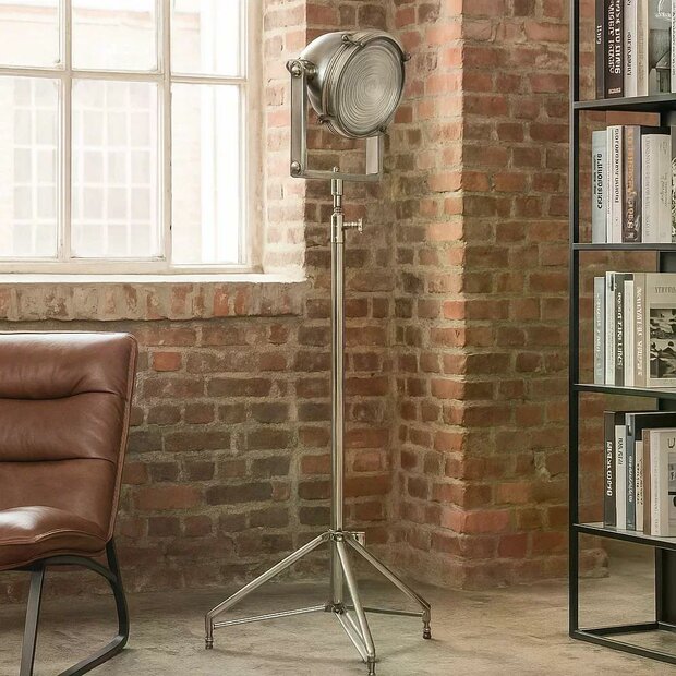 Imola Stehlampe | Silber | 162 cm