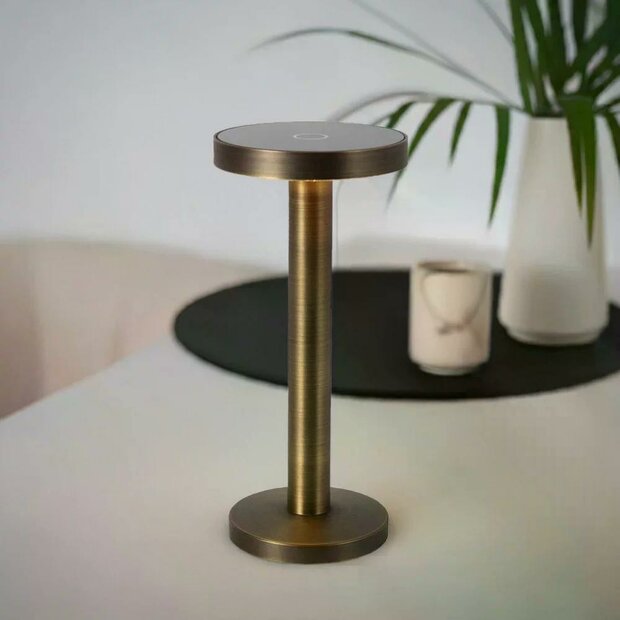 Solo Tischlampe | Bronze | 22 cm