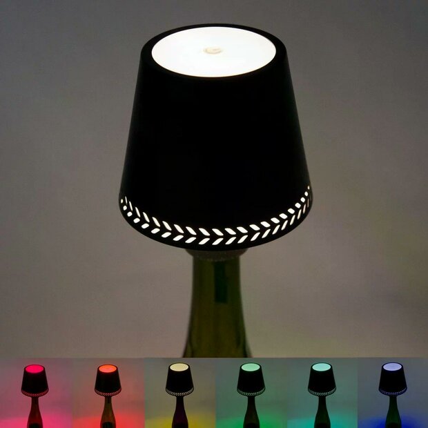 Vino Tischlampe | schwarz | 12.50 cm