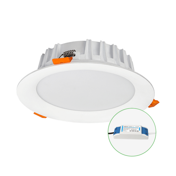 Mi-Light kantelbare Downlight &Oslash;150mm, Dimbaar RGB+CCT 17W