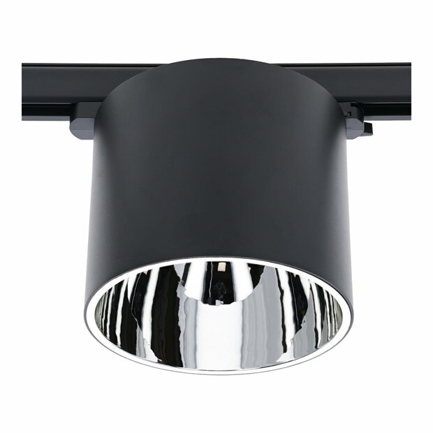 3-fase railverlichting | 26W | Zwart | Dimbaar | CCT-switch