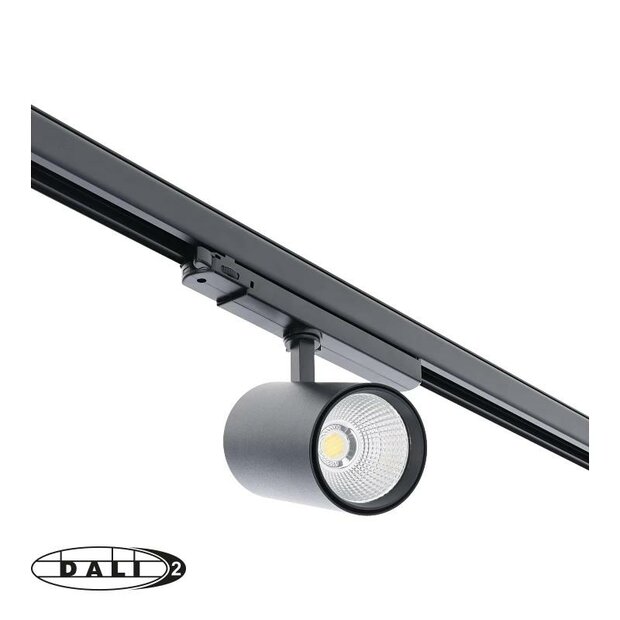 3-fase railspot Rosalin | DALI | 10-20-30W | Zwart | CCT-switch