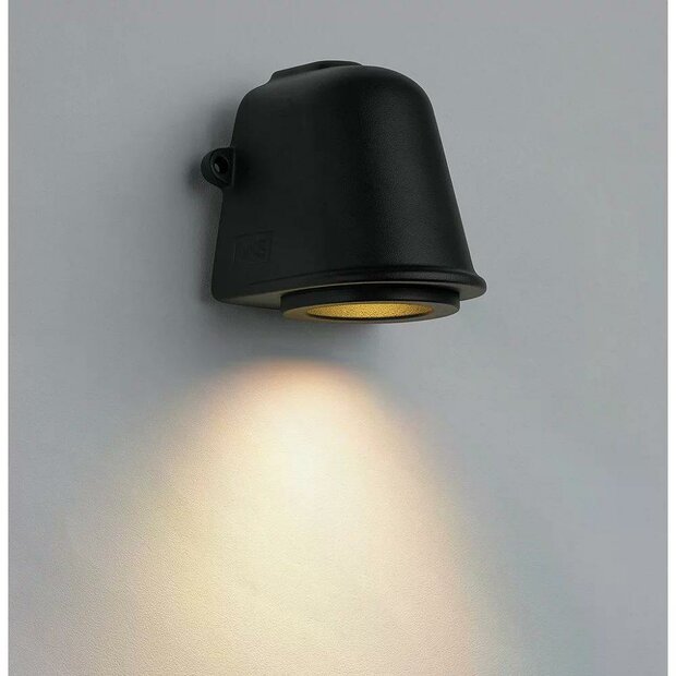Wandleuchte Offshore | Schwarz | GU10