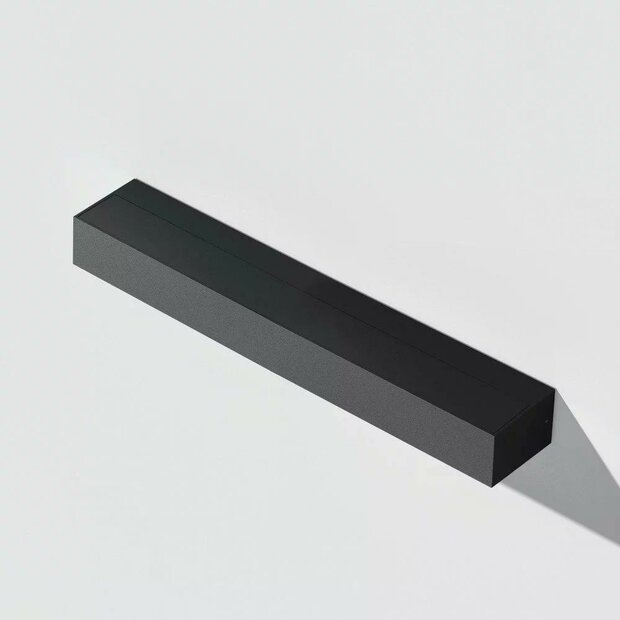 Wandleuchte Score XL | Schwarz | 13W | 3000K | IP54