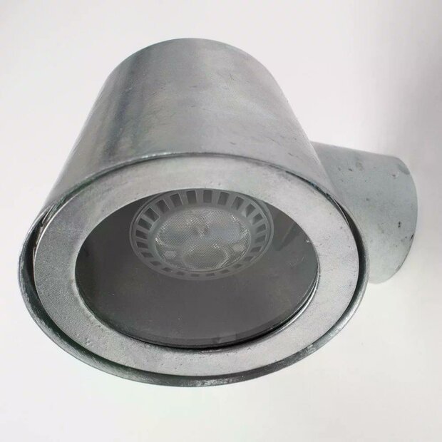 Wandleuchte Vita Cup | Verzinkt | GU10