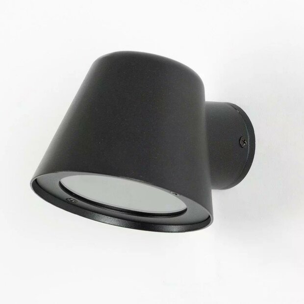 Wandleuchte Vita Cup | Mattschwarz | GU10