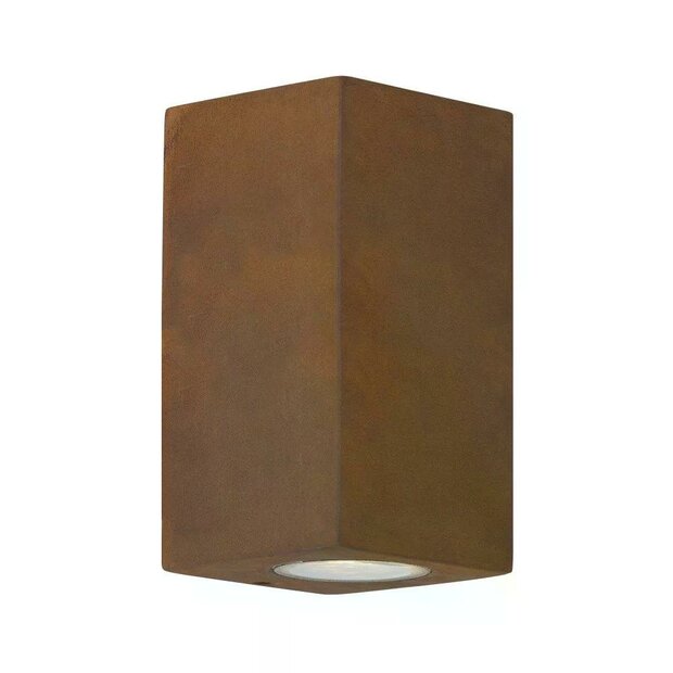 Wandleuchte Levi Up &amp; Down | Corten | GU10