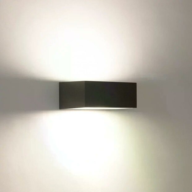 Wandleuchte Jack Up &amp; Down | Anthrazit
