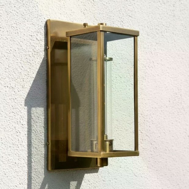 Au&szlig;enwandleuchte Bristol | Messing