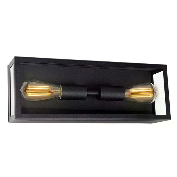 Wandlamp of plafondlamp Twilight | Zwart