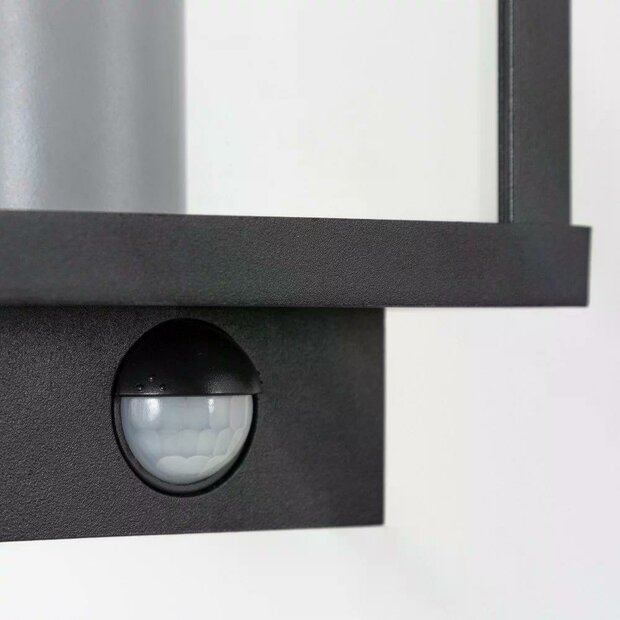 Wandleuchte Boston | Schwarz | Mit Sensor
