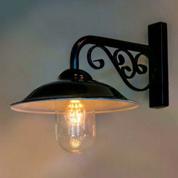 Stationsleuchte | Schwarz