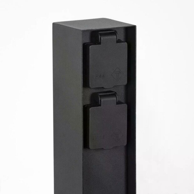 Au&szlig;ensteckdose Charge 2 | Schwarz