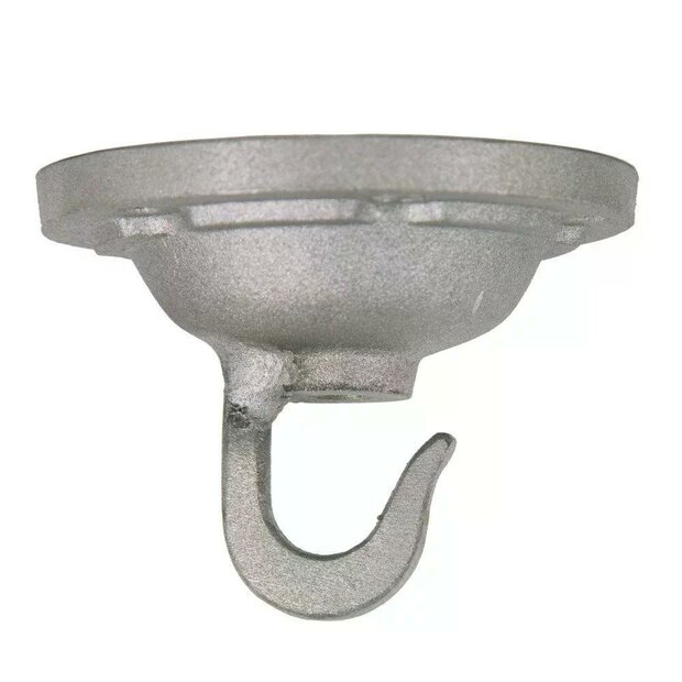 Deckenhaken | Montagehaken | Rohaluminium | &Oslash;13cm