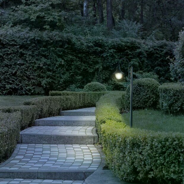 Laternenpfahl Rimini | Gr&uuml;n | 235cm