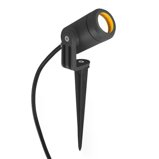 Garden spike light Spike | Matt black | IP54 | GU10