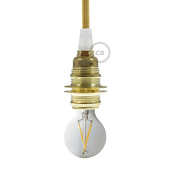 Industrielle Lampenfassung E14 | Gold ECO
