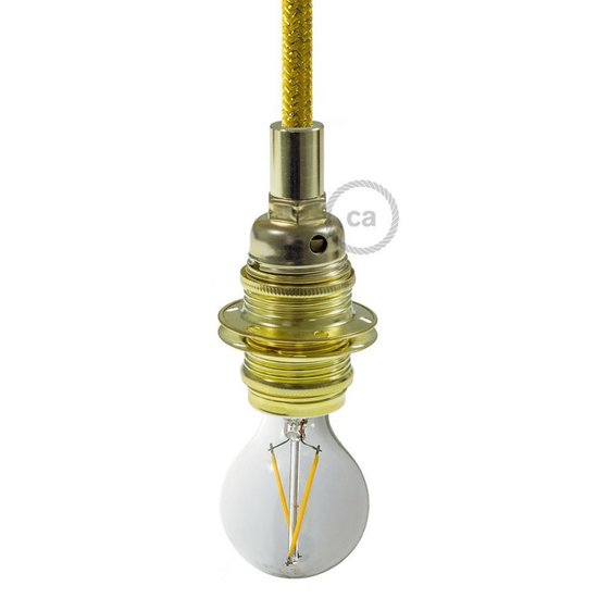 Industri&euml;le Lampfitting E14 | Goud LUXE