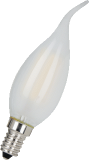 LED Filament Kerzenlampe E14 1W 2700K Matt | 100 Lumen