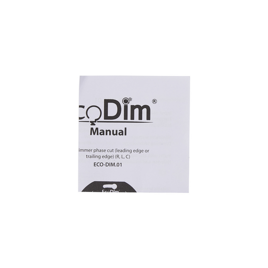 ECODIM LED Dimmer 0-300 Watt | Universeel | Fase aan- en afsnijding