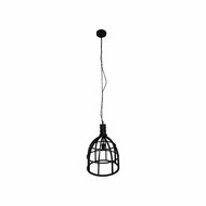 IRON Pendelleuchte 40x50 - Schwarz Metall