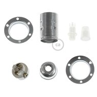 Industrielle Lampenfassung E14 | Silber ECO
