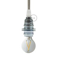 Industrielle Lampenfassung E14 | Silber ECO